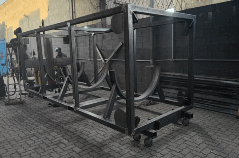 Reator industrial em aço inox