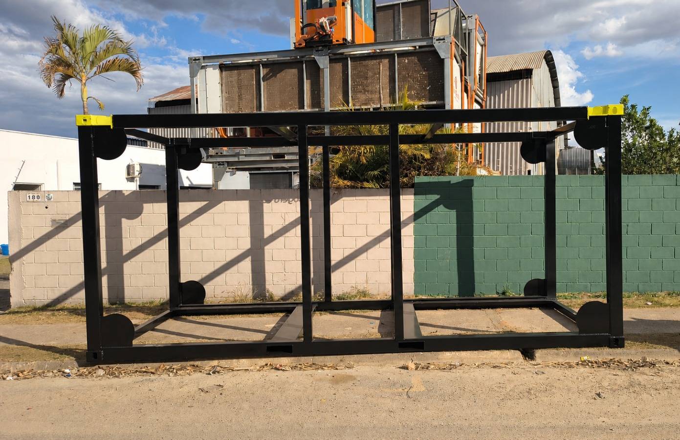 Skid industrial de processo